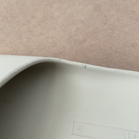 Zara Chunky Oversized Platform Slides Y2K Size 9 - Picture 8 of 9